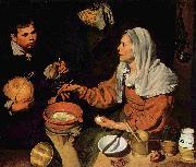 Diego Velazquez Old Woman Frying Eggs oil painting